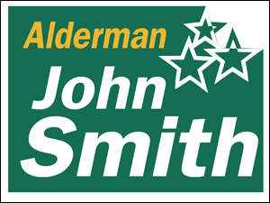 Picture of Alderman Yard Sign (AP2YS#002)