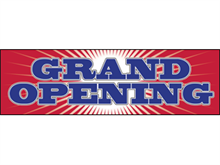 Picture of Grand Opening Banner (GO3B#001)