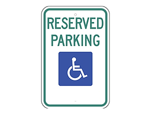 Picture of Handicap Reserved Parking (R7-8NRA5)