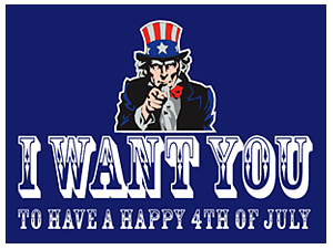 Picture of Happy 4th of July Yard Sign (HFYS#002)