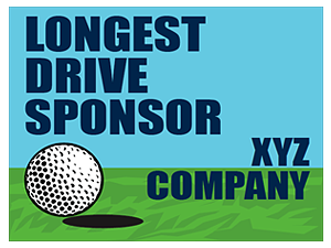 Picture of Longest Drive Sponsor Yard Sign (LDSYS#002)