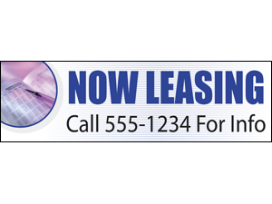 Picture of Now Leasing Banner (NL3B#001)