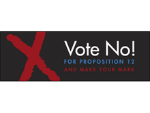 Picture of Vote No Label (VN3L#003)