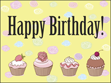 Picture of Happy Birthday Yard Sign (HBYS#002)