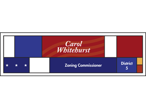 Picture of Zoning Commissioner Banner (ZC3B#001)